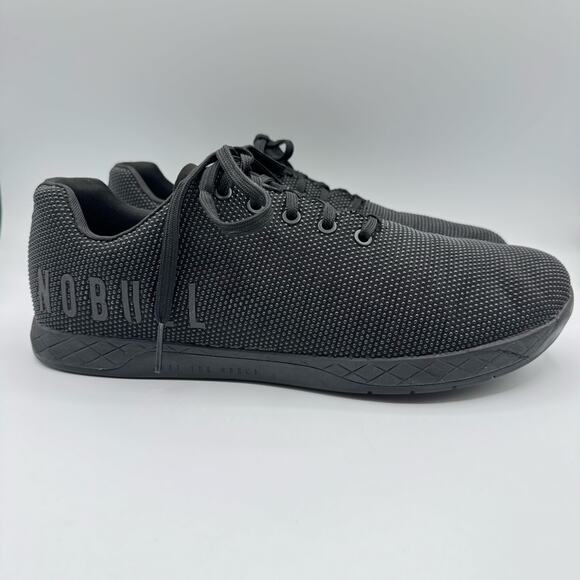 Nobull Outwork Black Lace-Up Trainer Sneakers Men’s Size 12.5 Women’s Size 14 main image 5
